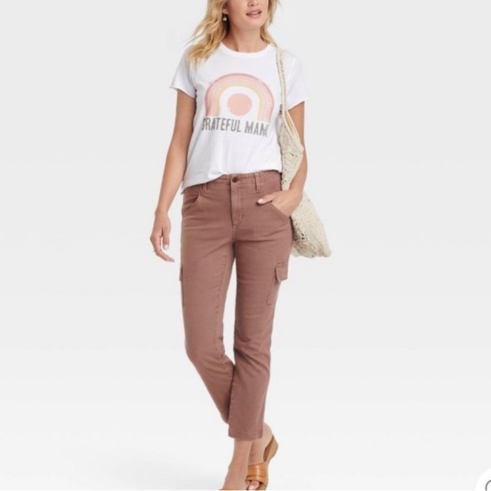 Grayson Threads - Grateful Mama Short Sleeve Graphic T-Shirt - White - NWT - Picture 3 of 3